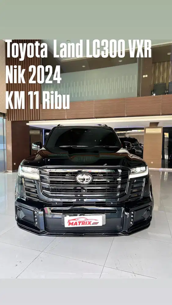 Toyota Land Cruiser Lc300 Vxr Nik2024 Black on black Siap pakai