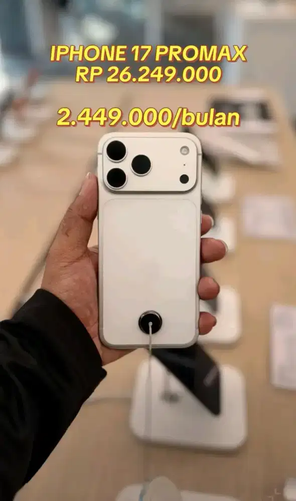 IPHONE 17 PROMAX 256GB PROMO CICILAN BUNGA RINGAN TANPA DP