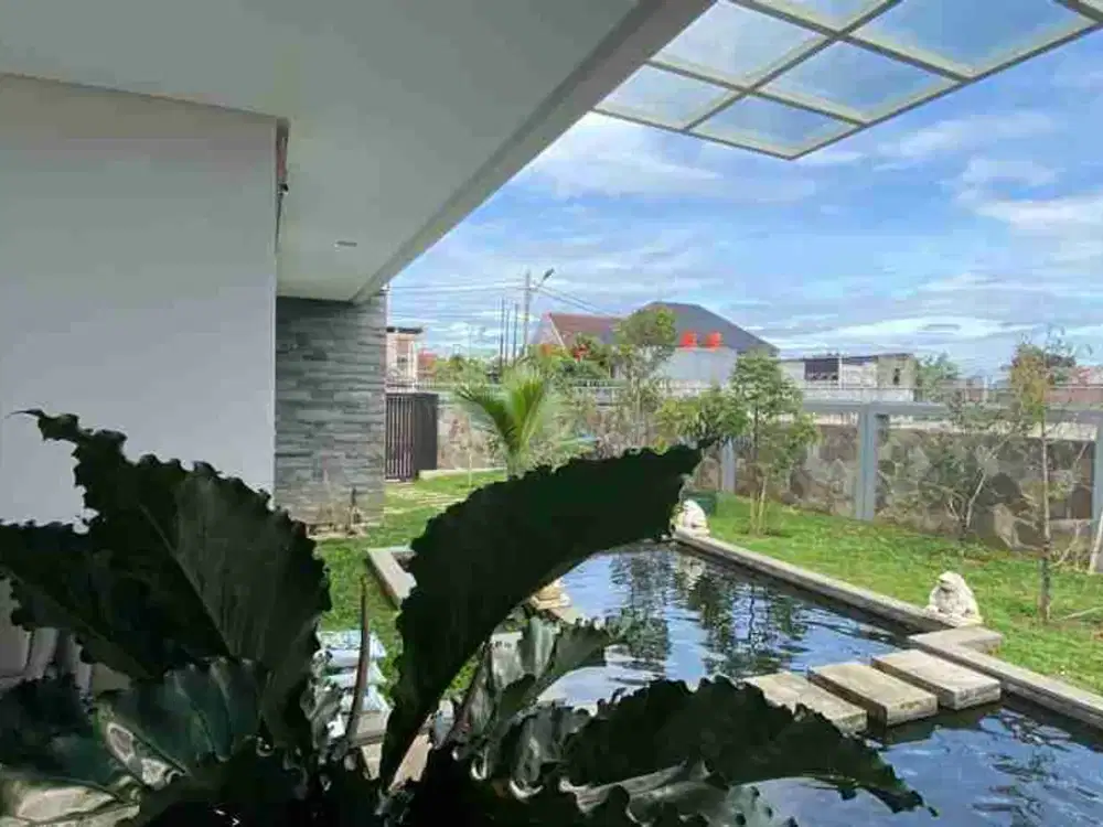 Jual Rumah luas dan bagus.siap huni.Hook. full furnish. Tanah Baru Residence.Bogor Utara.