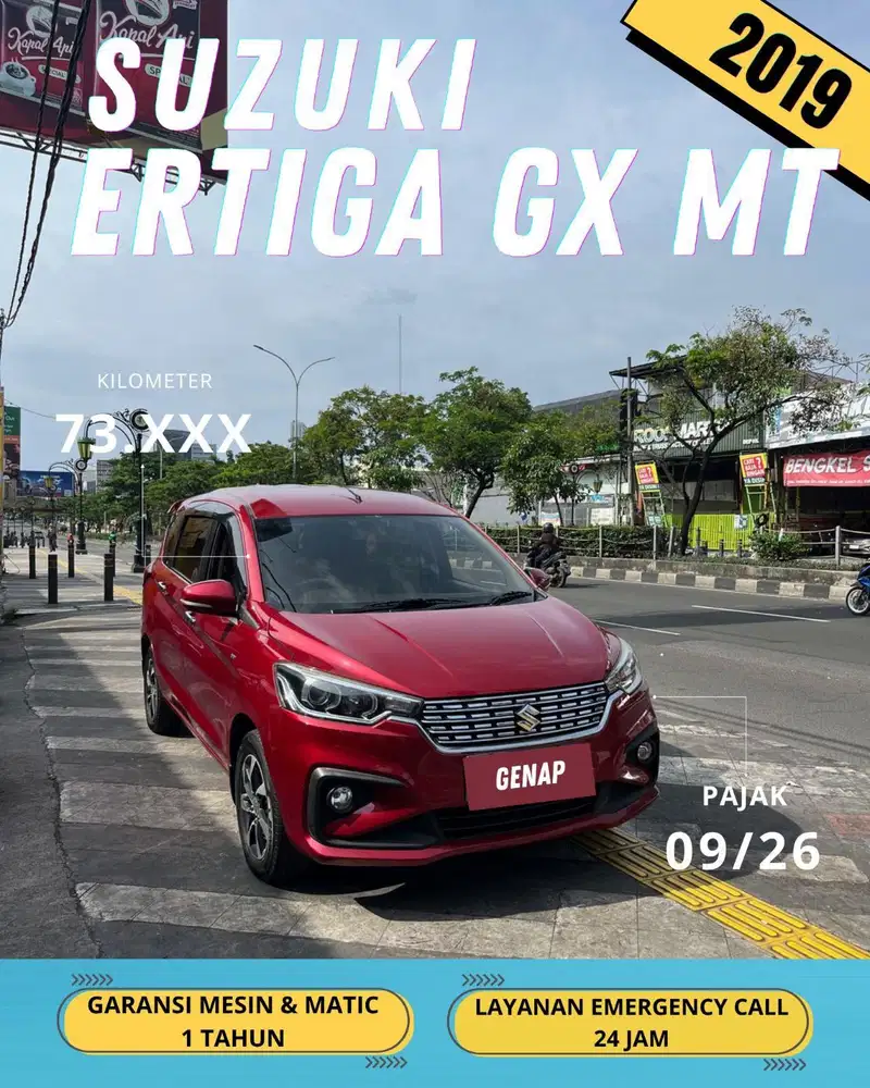 SUZUKI ERTIGA GX MT MANUAL 2019 / GENAP