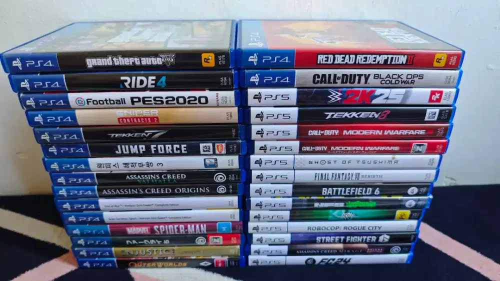 BD Kaset PS4 PS5 Murah Siap Rekber