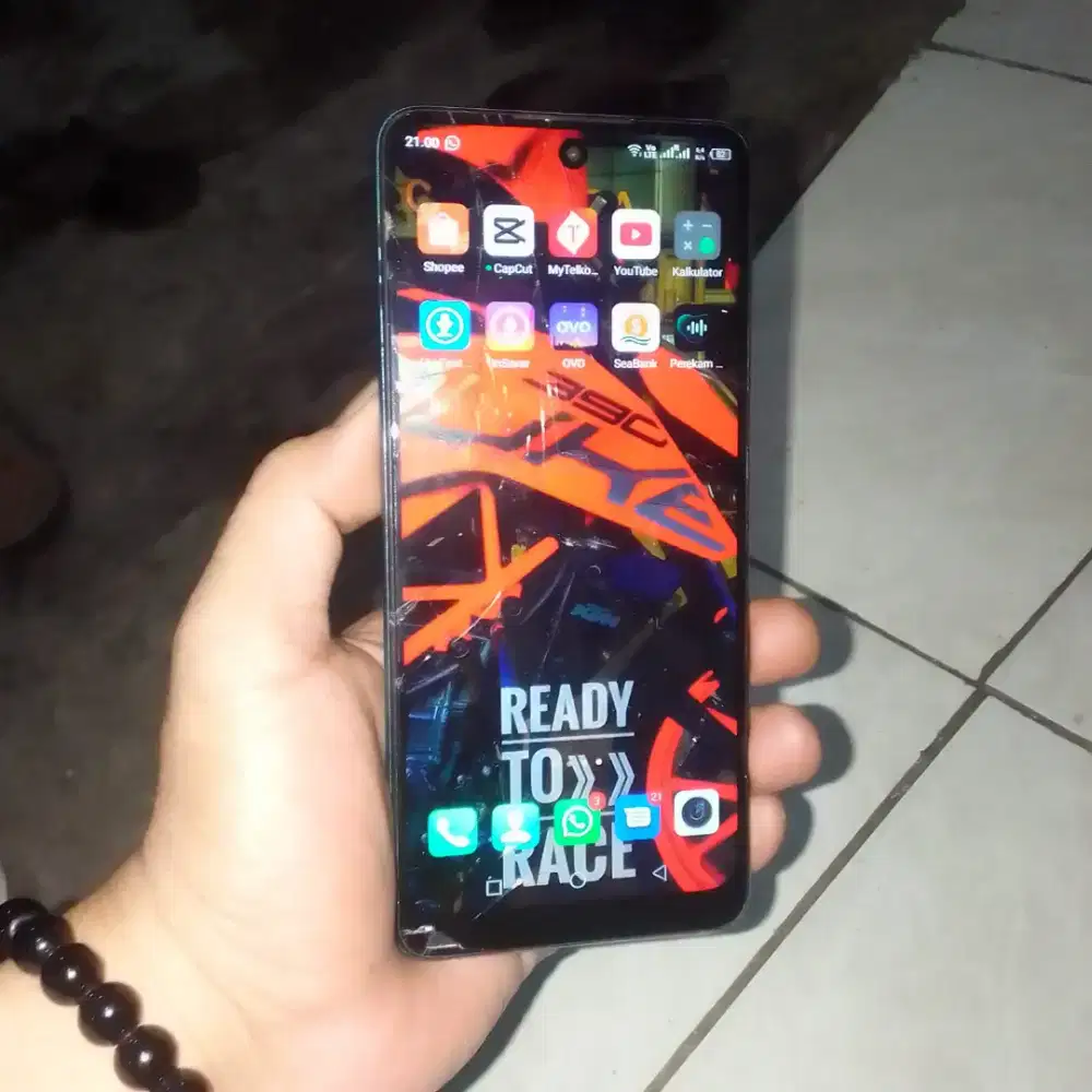 infinux hot 11s NFC ram 4+3/64 msh orian minus retak crikmbalian