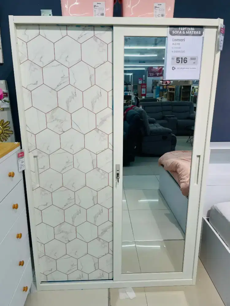 Alexis Marble Sleding 120 cm