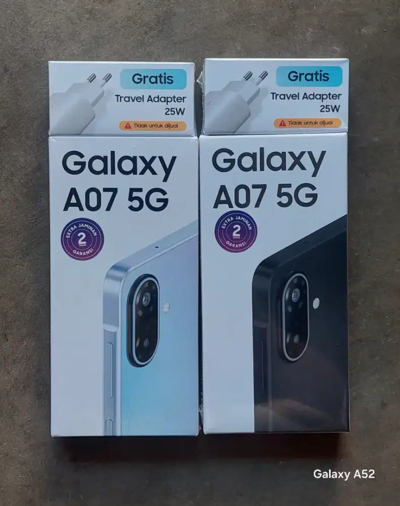 SAMSUNG GALAXY A07 5G 6/128 NEW GARANSI RESMI
