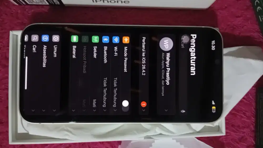 Jual IP 13\128 bh 97 pemakaian kurang lebih 3 bulan di jual cepet