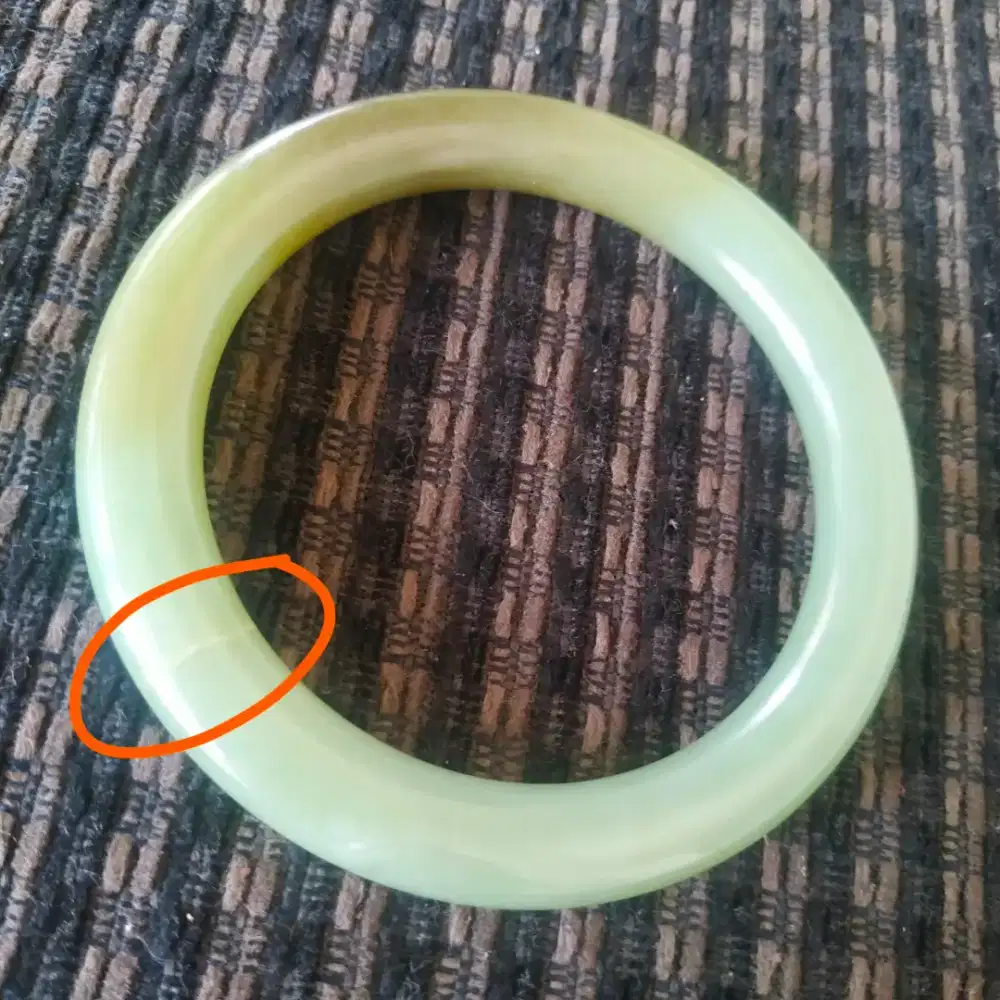 Gelang Giok Hijau Asli Cina