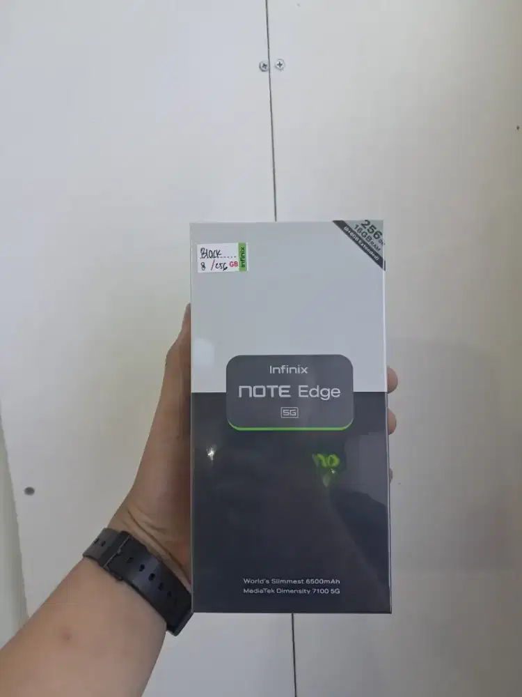 Lebih Murah INFINIX NOTE EDGE 8+8/256 NEW