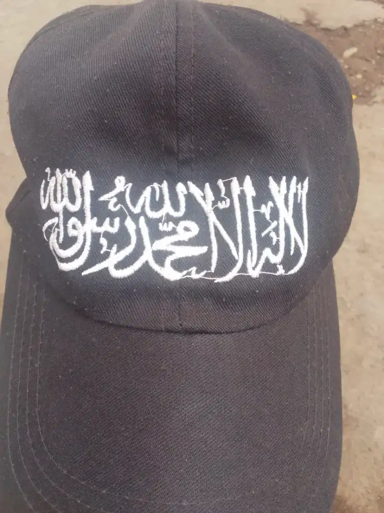 Topi tulisan arab 10k