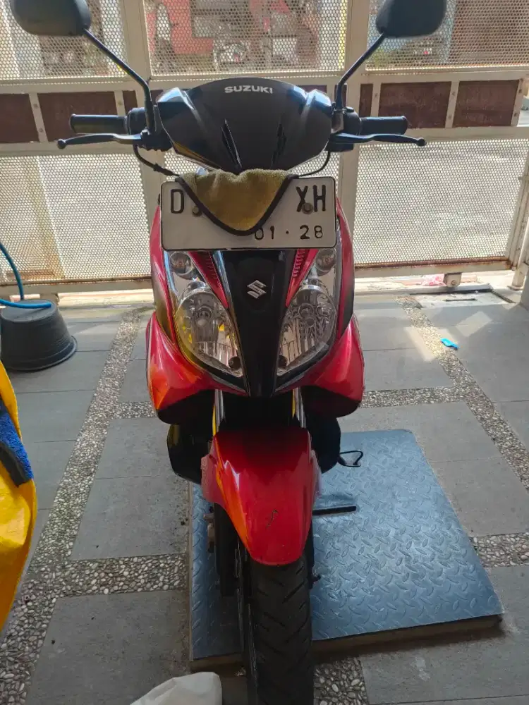 Suzuki Skywave Merah 2007 Original mulus