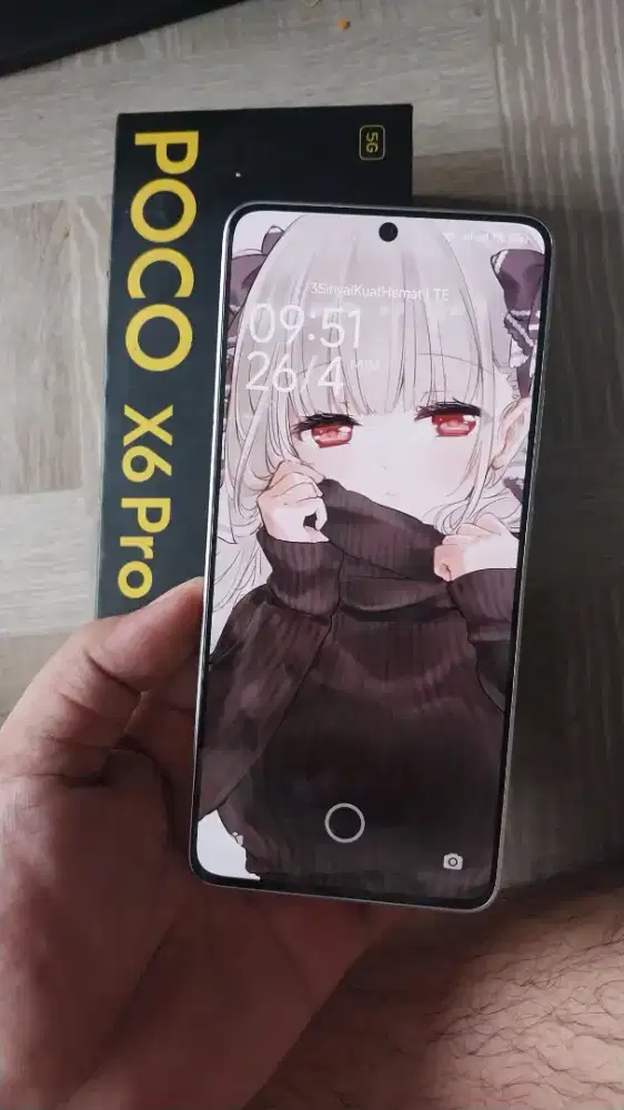 Poco X6 pro 5G 12/512 hp+dus no minus lecet pemakaian aja
