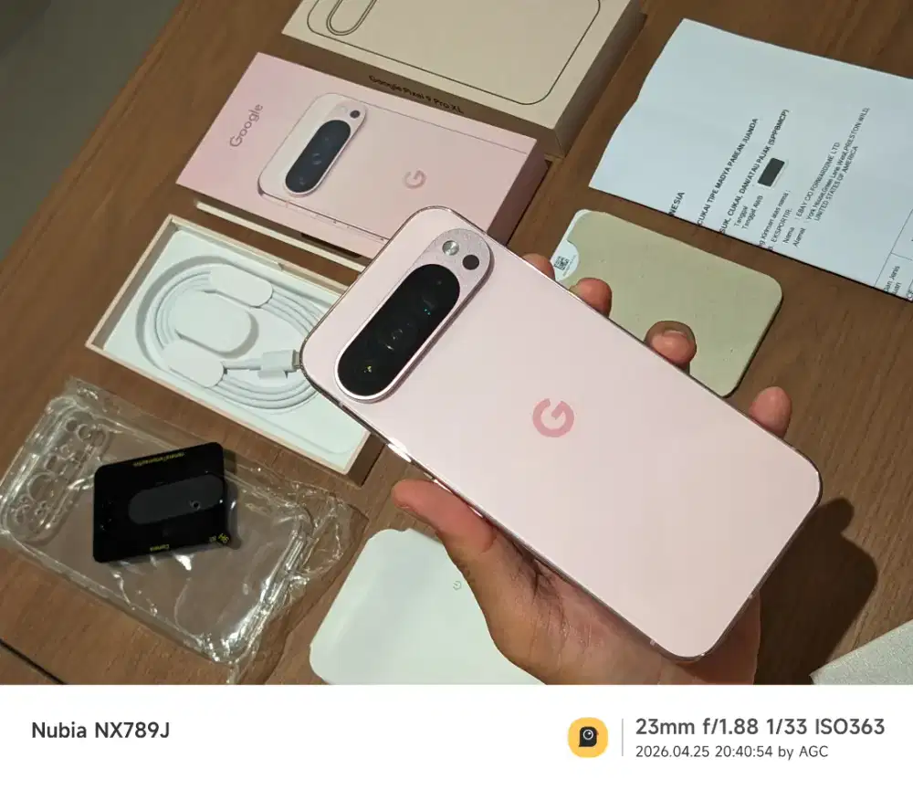 Google pixel 9 pro XL pink edition
