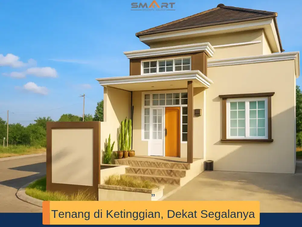 Rumah Malang View Gunung City Light Dataran Tinggi