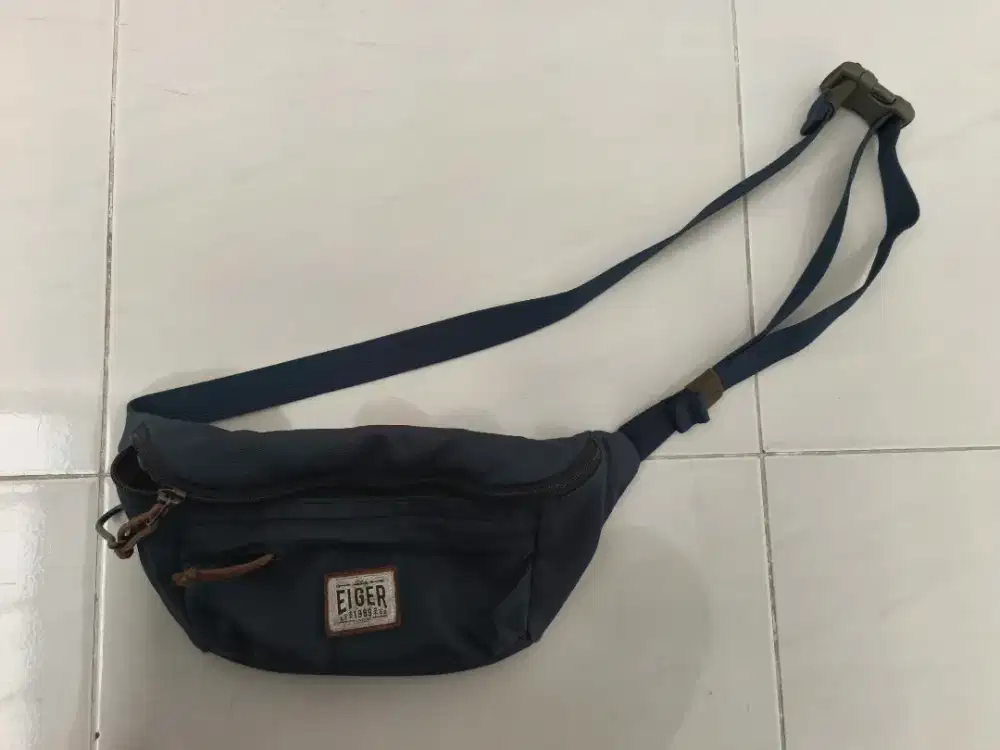 Dijual Tas Selempang Eiger Original Navy