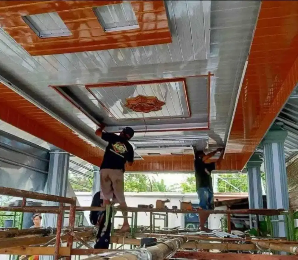 PLAFON PVC & BAJARINGAN TERPASANG MURAH