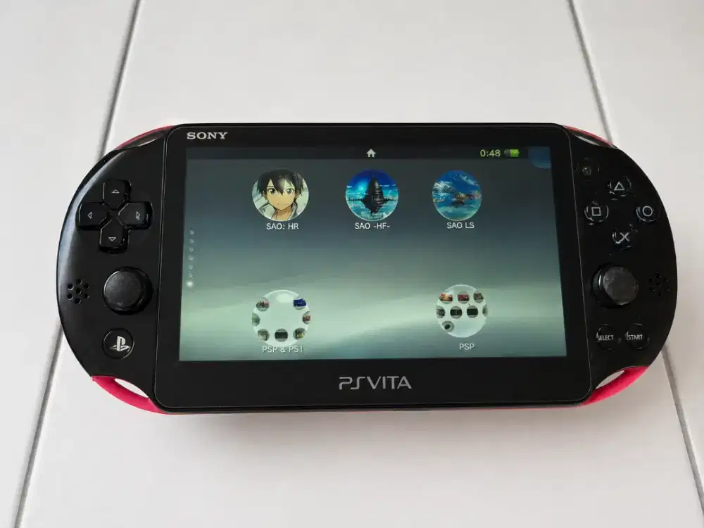 PS Vita Slim Pink 128 GB Full Game