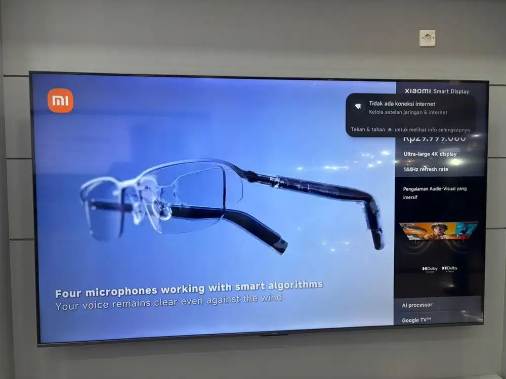 xiaomi smart display 4K QLED 100 inch