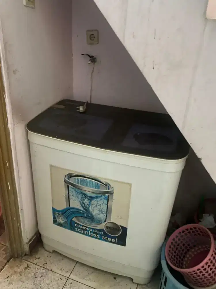 Mesin cuci 2 tabung