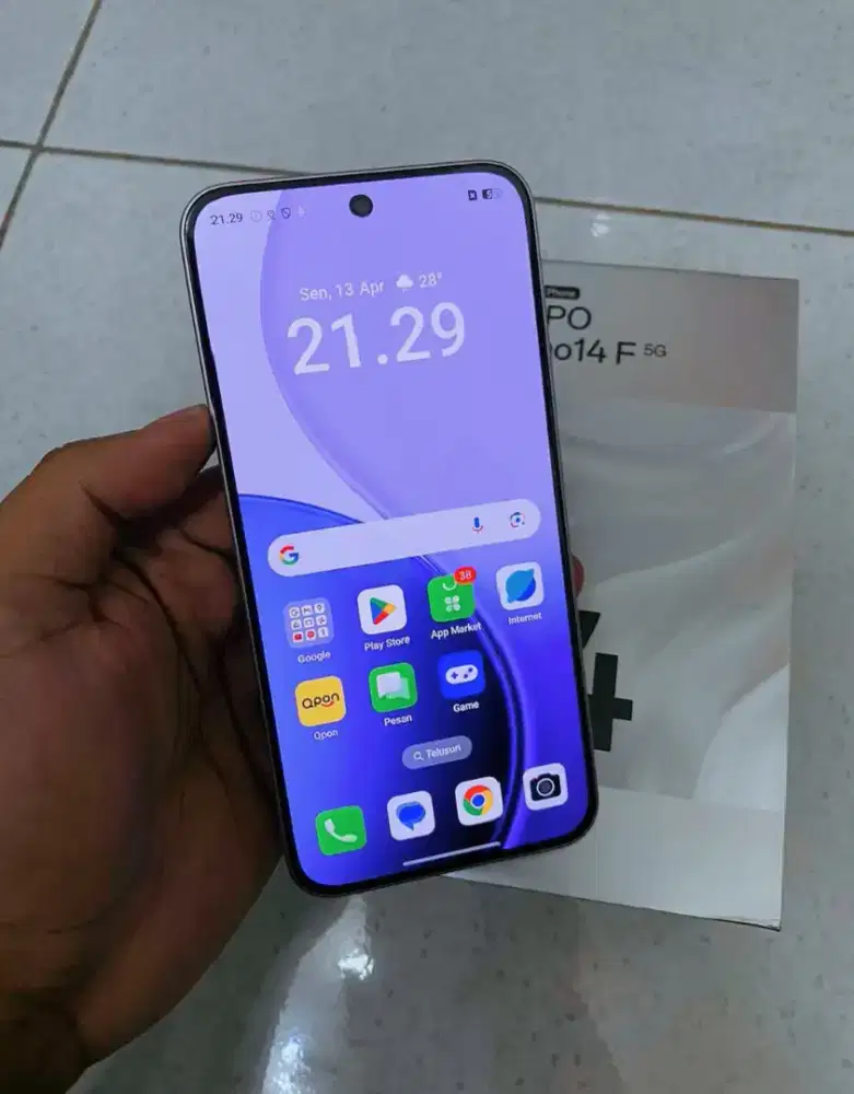 Oppo reno 14f 12/256 mulus fullset