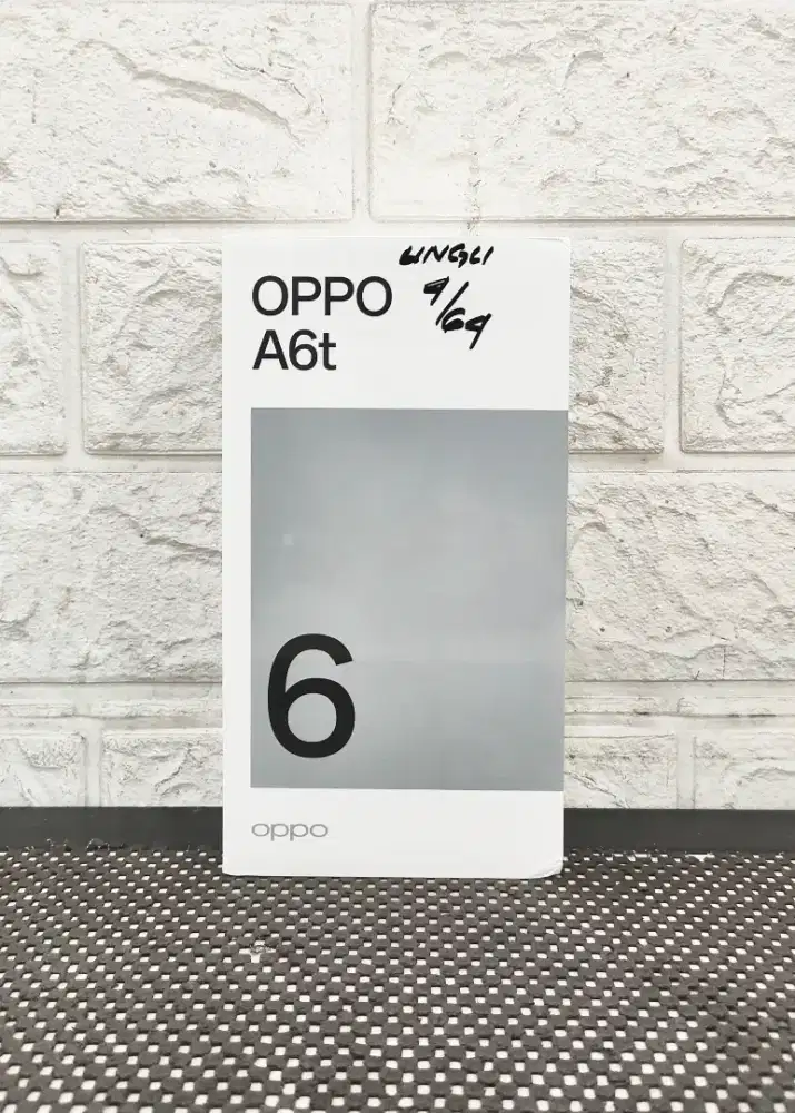 Baru..Oppo A6t Ram 4+4/64 Segel/Garansi resmi.