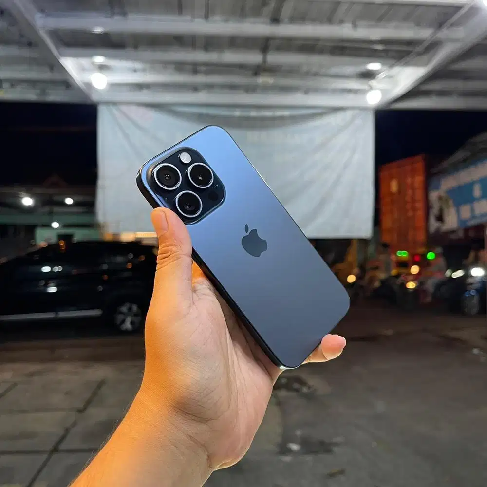 Iphone 15 Pro 128gb iBox mulus fullset original. TT juga bisa