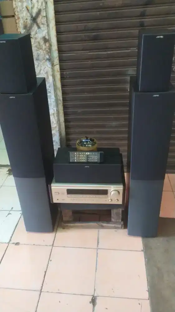 Home theater jamo dan Denon