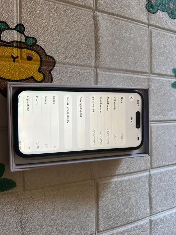 iPhone 14 Pro 256GB iBox Resmi Purple