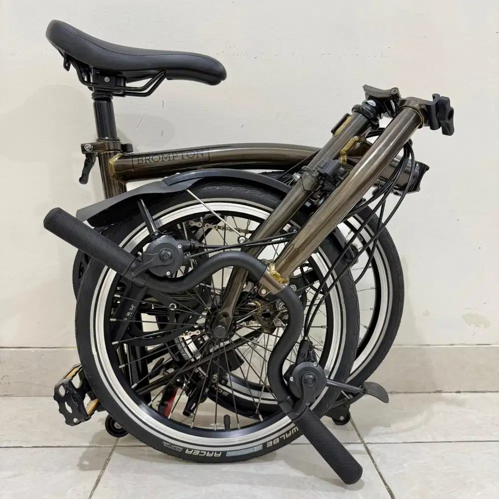 BROMPTON M6L BLACK LACQUER BLACK EDITION 2019 - LIKE NEW
