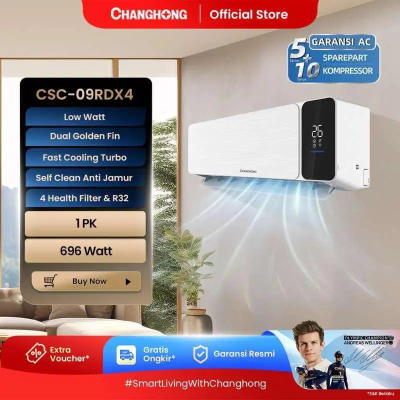 AC CHANGHONG LOW WATT 1 PK