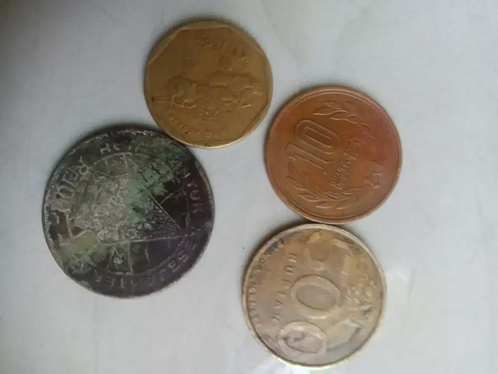 Jual koin kuno  tahun lama