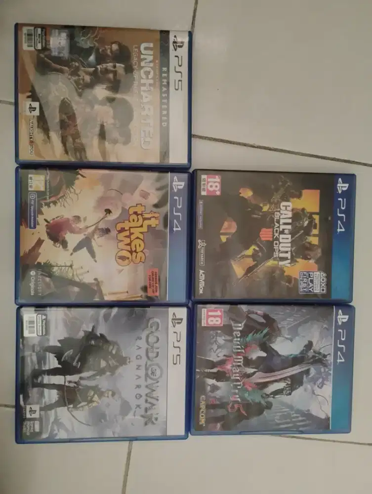 Game PS5 dan PS4 Jual Bundling