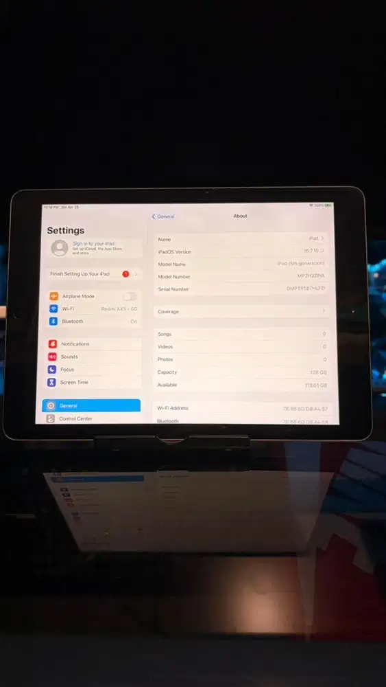 Apple iPad Gen 5 128GB WiFi, Murah, Unit Only