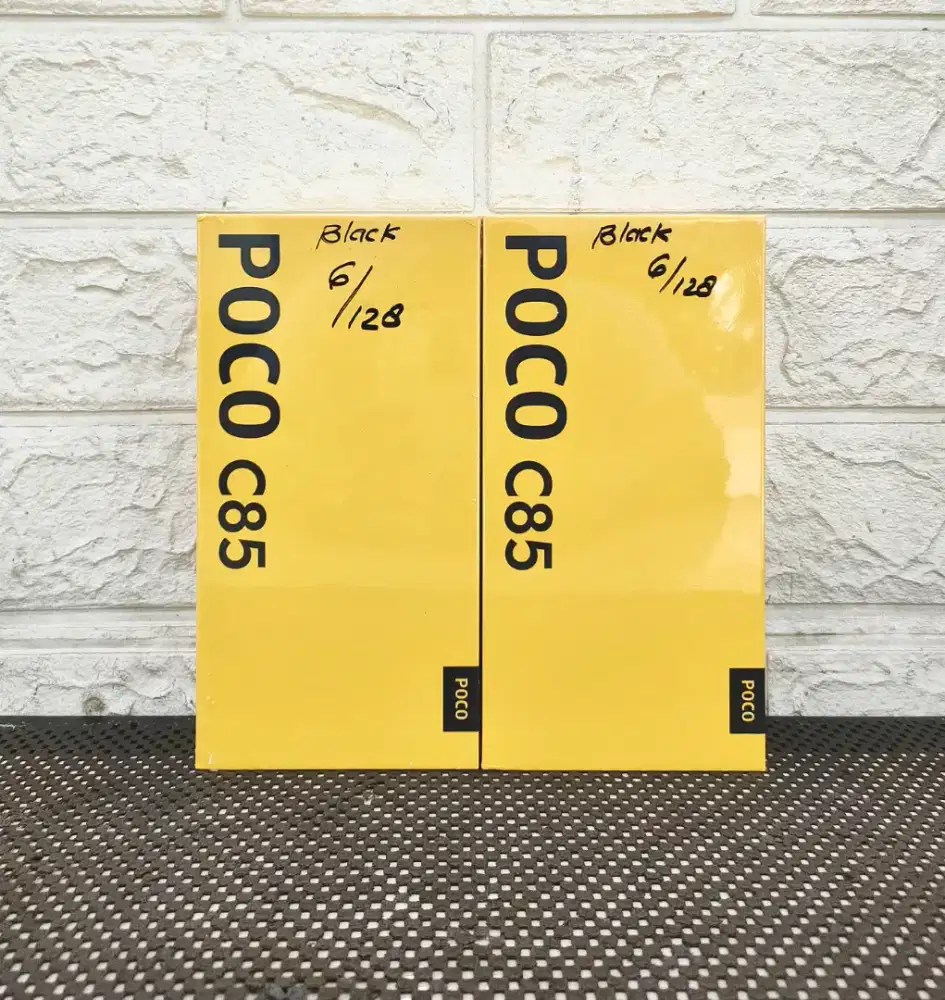 Baru..Poco C85 Ram 6+6/128 Segel/Garansi resmi.