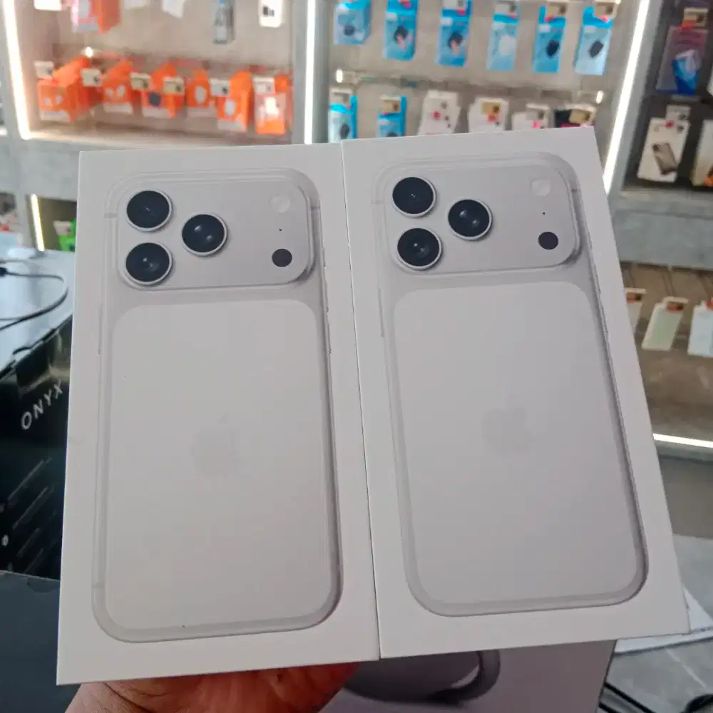 iPhone 17 Pro Silver 256GB Garansi iBox Kondisi Baru Masih Segel