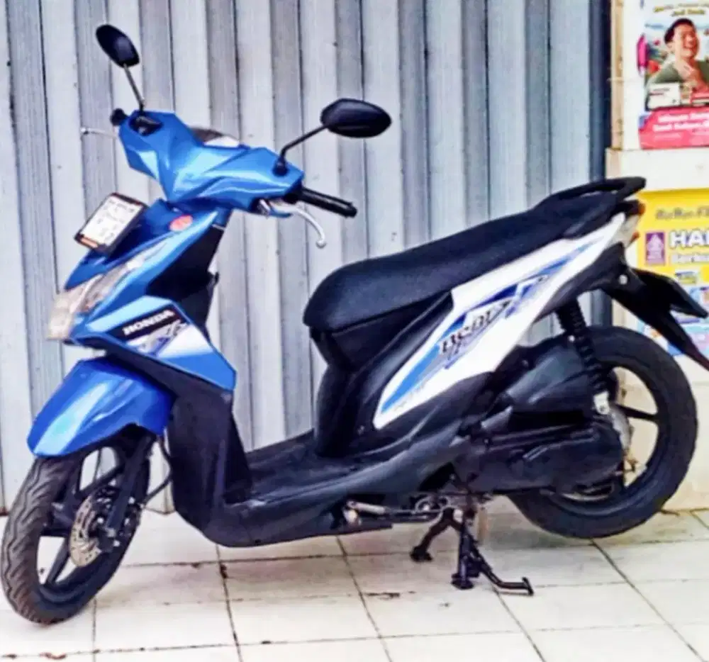 DIJUAL CEPAT HONDA BEAT FI pajak hiduk panjang mulus