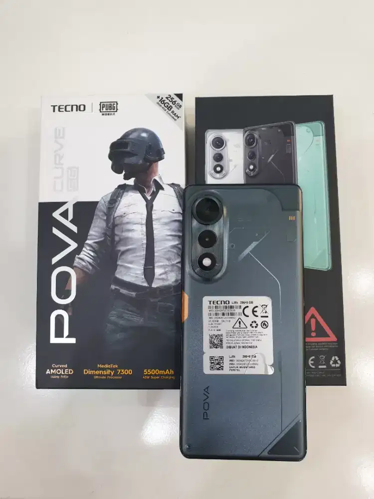 Pova Curve 5G 8+5/256GB mulus garansi