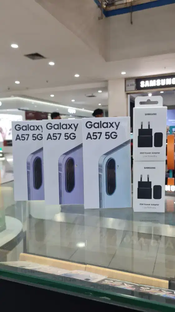 GALAXY A57 8/256 FREE 25W ADAPTER + CLEAR CASE + HYDROGEL CLEAR‼️