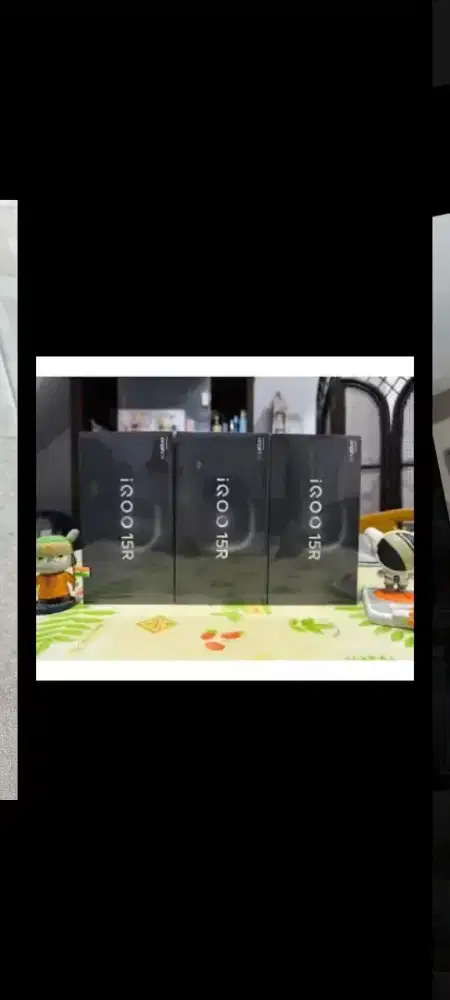 Vivo iqoo 15R 5G 512gb ram 12gb dan8/256 garansi resmi