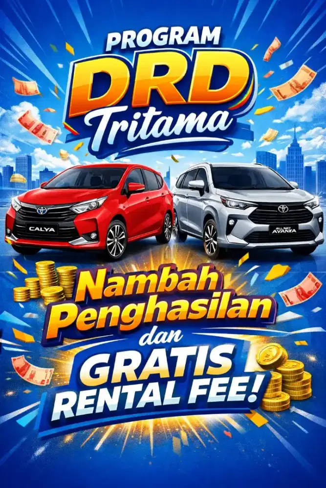 Dibutuhkan 15 Driver online GOCAR/GRABCAR