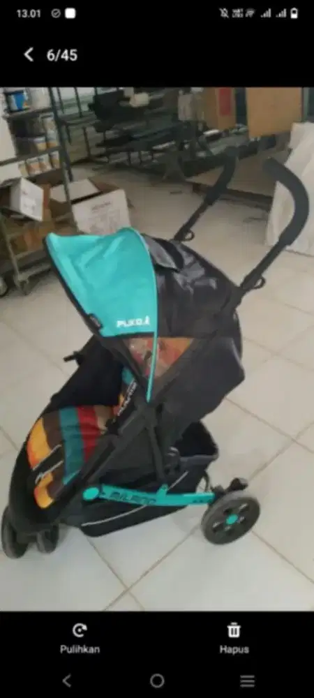 stroler bayi 0-5 tahun milano pliko