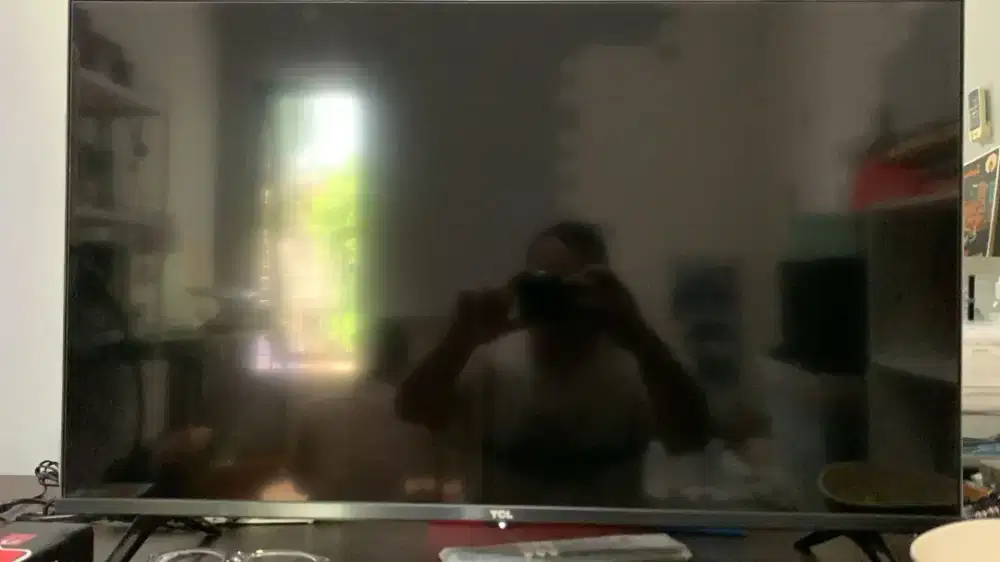 Tv android TCL 32inchi lengkap