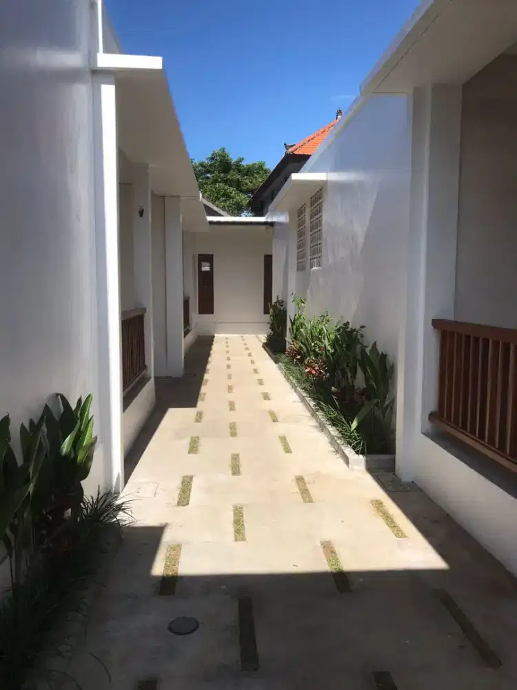 Di kontrakan rumah jalan Tukad Balian, DPS, Bali