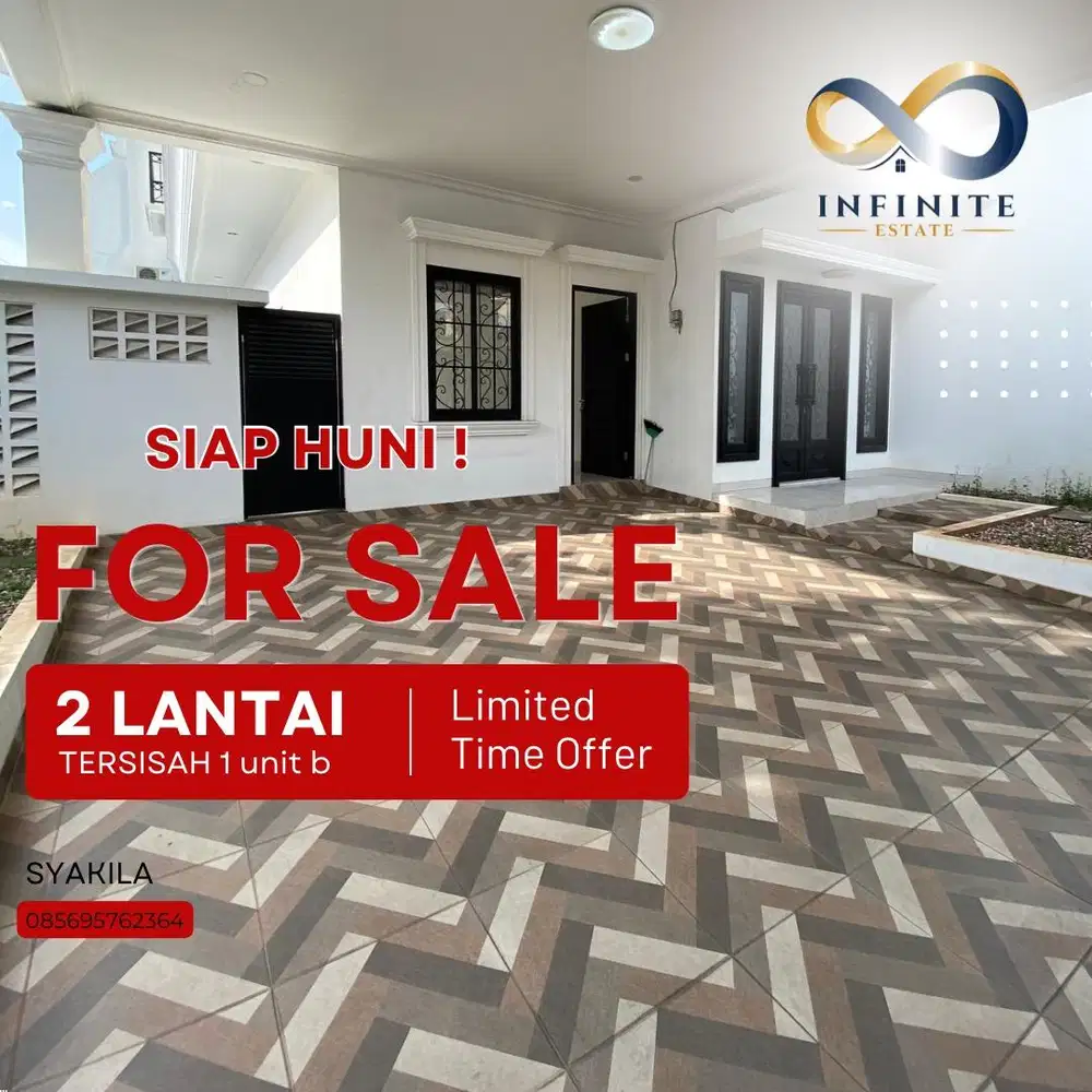 JUAL RUMAH MURAH ! 2 lantai daerah joglo