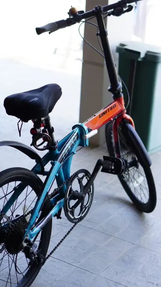 Sepeda lipat united bike CORA 9 Speed