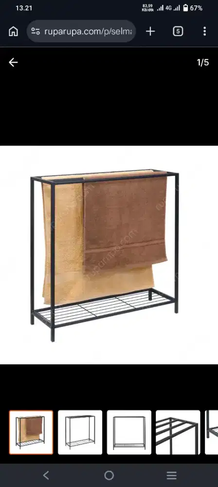 PROMO !! SELMA DAXTON TOWEL RACK