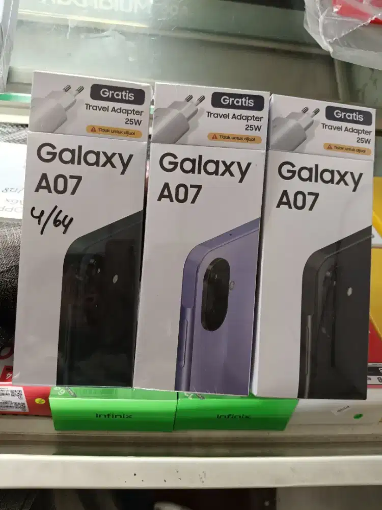 new samsung a07 4/64 garamsi resmi
