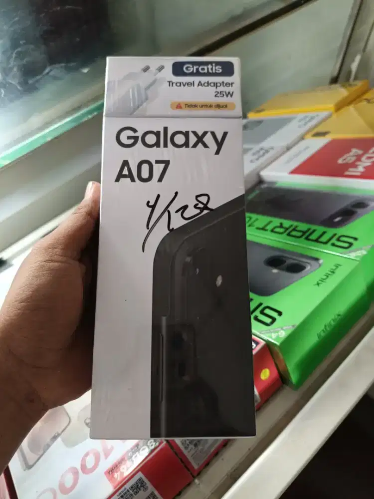 new samsung a07 4/128 garamsi resmi