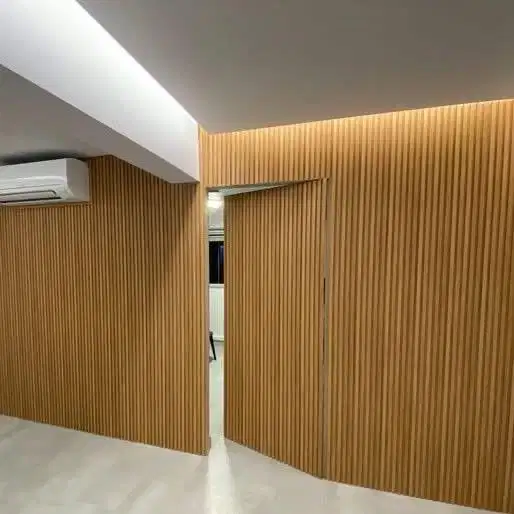 Plafon pvc dan wpc terpasang