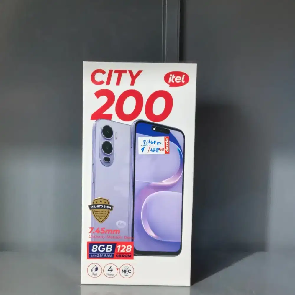 ITEL City 200 RAM 4/128 New