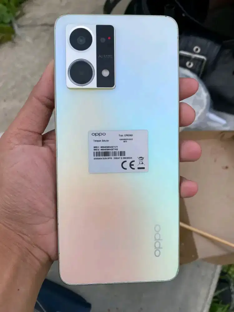 oppo reno8 ram8+8/256gb 100% ori. masi mulus