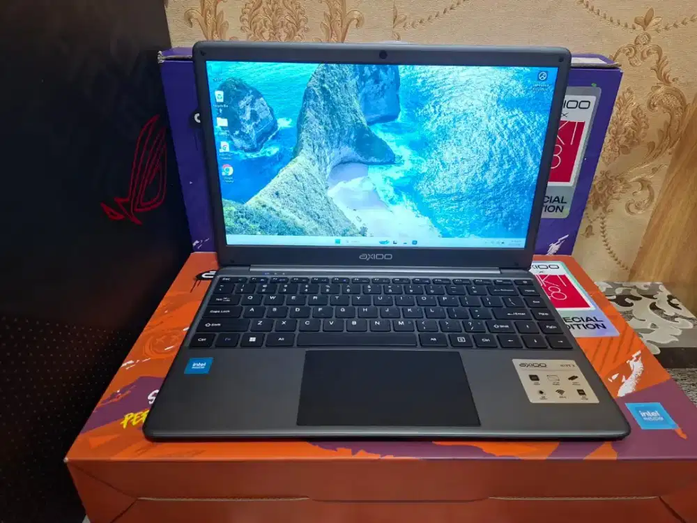 Laptop Axioo Hype X - CELERON N4020 - SSD 256GB -8Gb -MULUS -SLIM